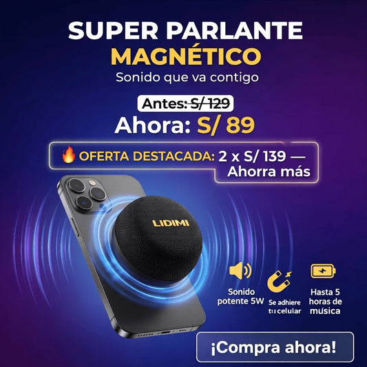 SUPER PARLANTE MAGNETICO LIDIMI