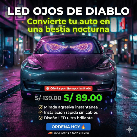 LED OJOS DE DIABLO