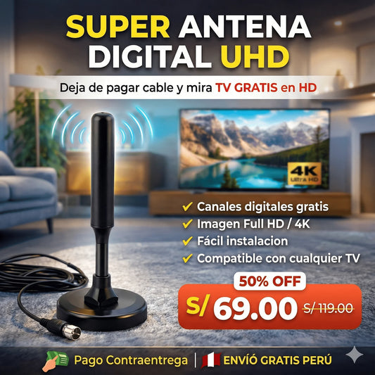 SUPER ANTENA DIGITAL UHD